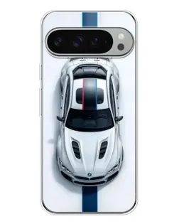 Чехол для Google Pixel 10 Pro XL с картинкой «Вид сверху — BMW M»