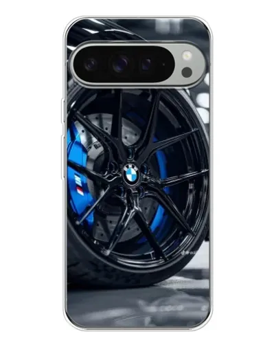 Чехол для Google Pixel 10 Pro XL с картинкой «Колесо BMW вблизи»