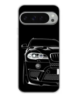 Чехол для Google Pixel 10 Pro XL с картинкой «Темный силуэт BMW»