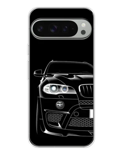 Чехол для Google Pixel 10 Pro XL с картинкой «Темный силуэт BMW»