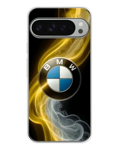 Чехол для Google Pixel 10 Pro XL с картинкой «Золотистый дым BMW»