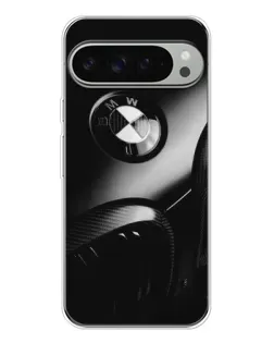 Чехол для Google Pixel 10 Pro XL с картинкой «Эмблема BMW — макро»
