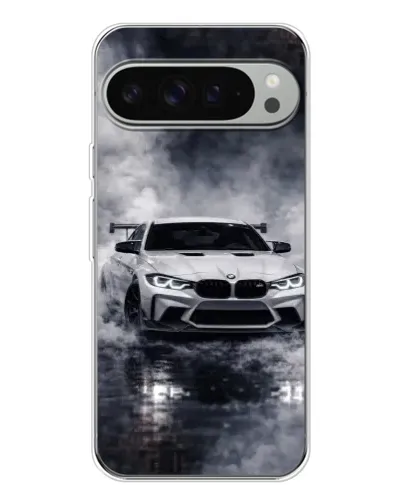 Чехол для Google Pixel 10 Pro XL с картинкой «BMW сквозь туман»