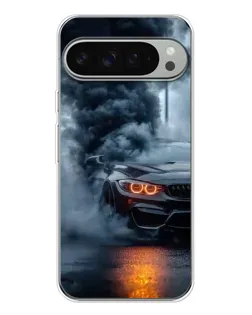 Чехол для Google Pixel 10 Pro XL с картинкой «BMW M-Power — абстракция»
