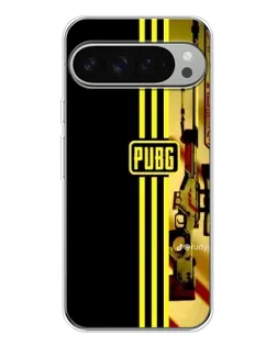 Чехол для Google Pixel 10 Pro XL с картинкой «PUBG — камуфляжный шлем»