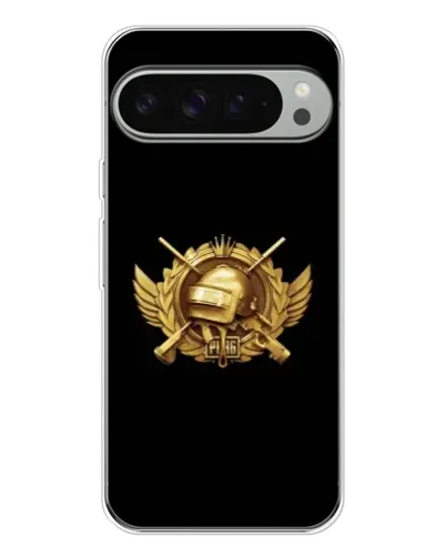 Чехол для Google Pixel 10 Pro XL с картинкой «PUBG — оранжевый градиент»