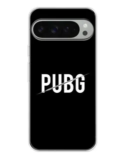 Чохол для Google Pixel 10 Pro XL з картинкою «PUBG — білий логотип»