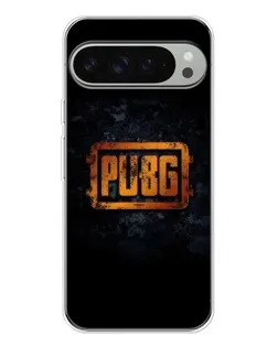Чохол для Google Pixel 10 Pro XL з картинкою «PUBG — золотий логотип»