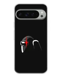 Чехол для Google Pixel 10 Pro XL с картинкой «Among Us шлем»