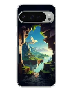 Чехол для Google Pixel 10 Pro XL с картинкой «Вид из пещеры»