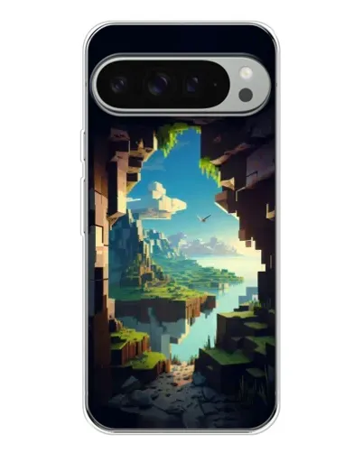 Чехол для Google Pixel 10 Pro XL с картинкой «Вид из пещеры»
