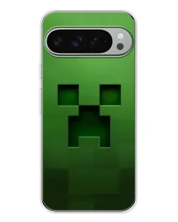 Чехол для Google Pixel 10 Pro XL с картинкой «Крипер микро-дизайн»