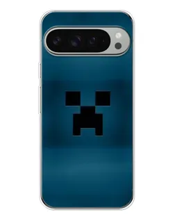 Чехол для Google Pixel 10 Pro XL с картинкой «Крипер текстура»