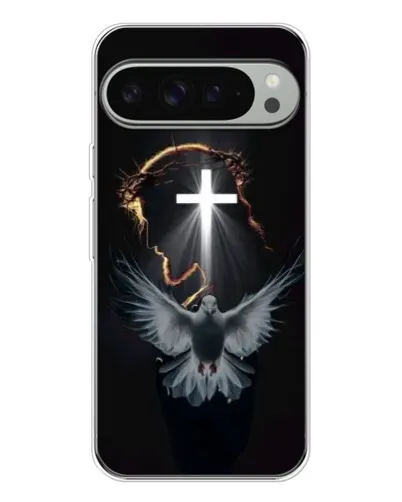 Чехол для Google Pixel 10 Pro XL с картинкой «Голубь и Свет»