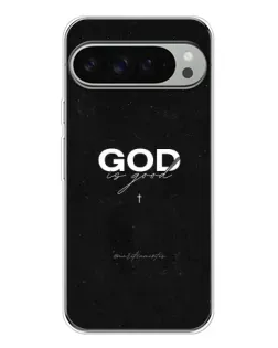Чехол для Google Pixel 10 Pro XL с картинкой «GOD — Бог над всем»