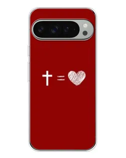 Чехол для Google Pixel 10 Pro XL с картинкой «Уравнение любви»