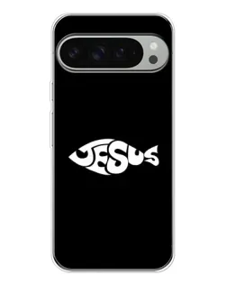 Чехол для Google Pixel 10 Pro XL с картинкой «Рыба Jesus»