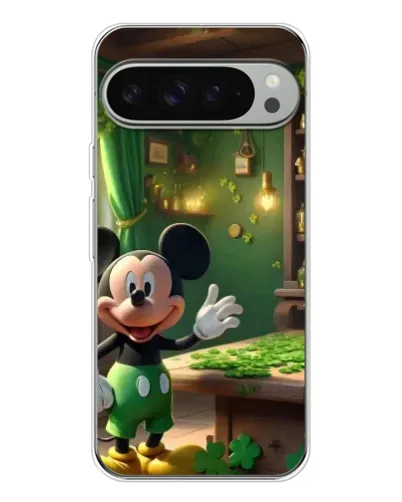 Чехол для Google Pixel 10 Pro XL с картинкой «Микки в мастерской»