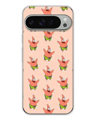 Чехол для Google Pixel 10 Pro XL с картинкой «Патрик Стар паттерн»