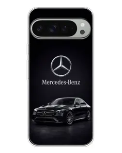 Чехол для Google Pixel 10 Pro XL с картинкой «Mercedes — решетка радиатора»