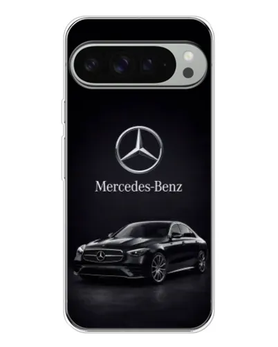 Чехол для Google Pixel 10 Pro XL с картинкой «Mercedes — решетка радиатора»