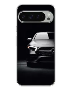 Чехол для Google Pixel 10 Pro XL с картинкой «Свет фар Mercedes»