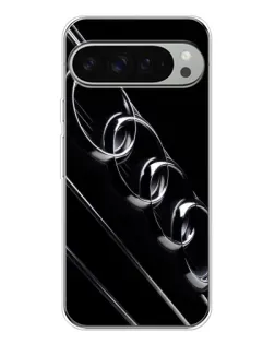 Чехол для Google Pixel 10 Pro XL с картинкой «Audi — абстрактные кольца»