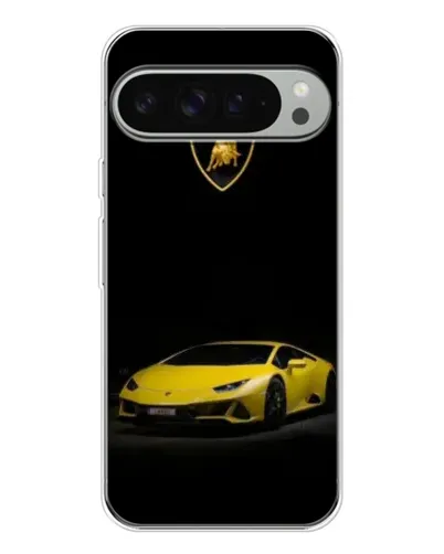 Чехол для Google Pixel 10 Pro XL с картинкой «Lamborghini желтый акцент»