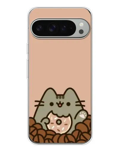 Чехол для Google Pixel 10 Pro XL с картинкой «Кофейный Пушин»