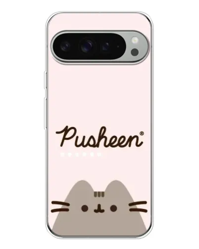 Чехол для Google Pixel 10 Pro XL с картинкой «Pusheen логотип»