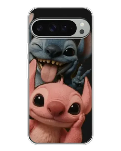 Чехол для Google Pixel 10 Pro XL с картинкой «Стич и Ангел»
