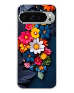 Чехол для Google Pixel 10 Pro XL с картинкой «Цветочная феерия»