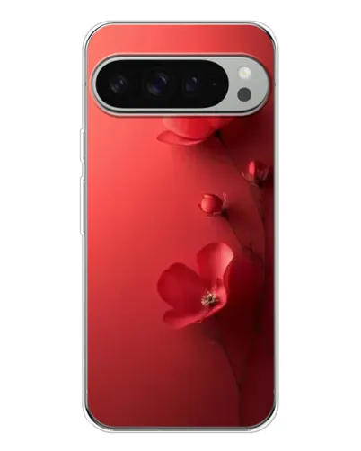 Чехол для Google Pixel 10 Pro XL с картинкой «Маковые соцветия»