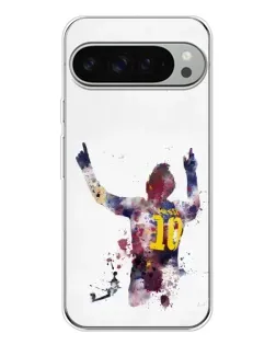Чехол для Google Pixel 10 Pro XL с картинкой «Акварельный Месси Барселона»