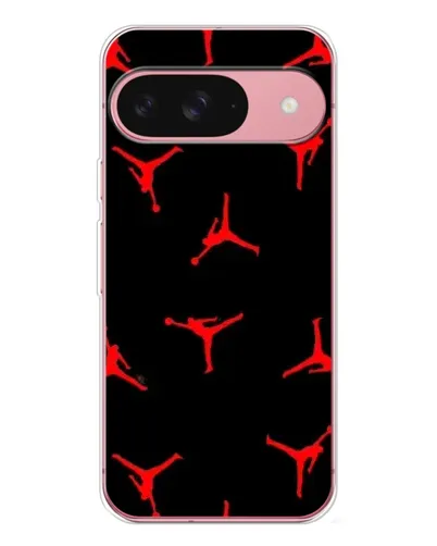Чехол для Google Pixel 10 Pro с картинкой «Jordan Red Pattern»