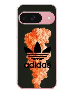 Чехол для Google Pixel 10 Pro с картинкой «Оранжевый дым Adidas»