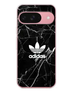 Чехол для Google Pixel 10 Pro с картинкой «Белый мрамор Adidas»