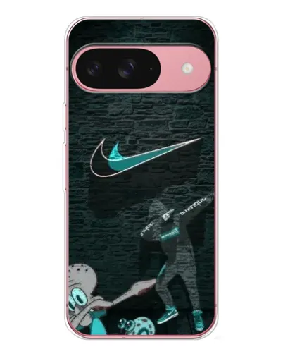 Чехол для Google Pixel 10 Pro с картинкой «Спортивный арт Nike»