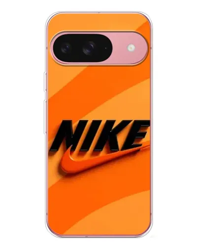 Чехол для Google Pixel 10 Pro с картинкой «Оранжевый драйв Nike»