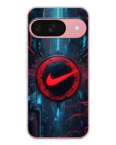 Чехол для Google Pixel 10 Pro с картинкой «Техногенный стиль Nike»