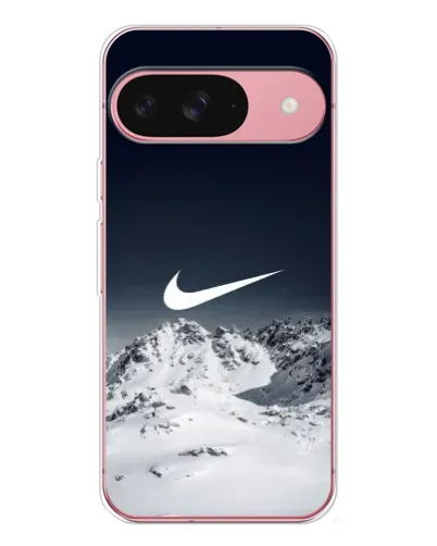 Чехол для Google Pixel 10 Pro с картинкой «Nike — зимние горы»