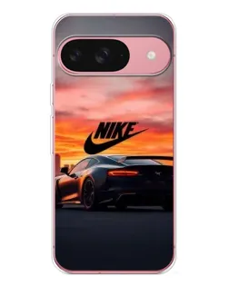 Чехол для Google Pixel 10 Pro с картинкой «Nike и суперкар»