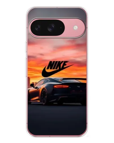 Чехол для Google Pixel 10 Pro с картинкой «Nike и суперкар»