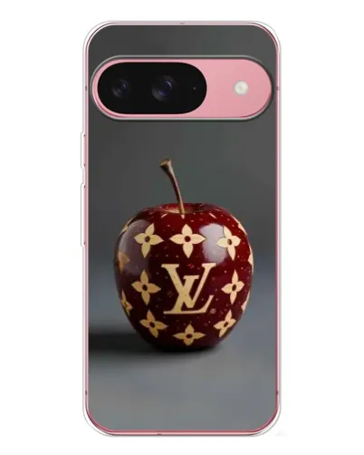Чехол для Google Pixel 10 Pro с картинкой «Красное яблоко LV»