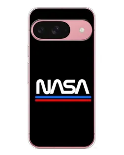 Чехол для Google Pixel 10 Pro с картинкой «NASA — классика Red Blue»