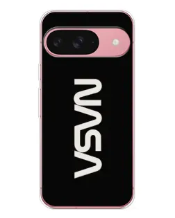 Чехол для Google Pixel 10 Pro с картинкой «NASA — вертикальный логотип»