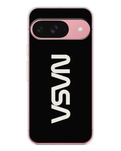 Чехол для Google Pixel 10 Pro с картинкой «NASA — вертикальный логотип»