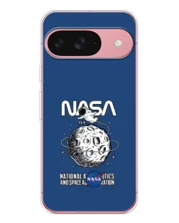 Чехол для Google Pixel 10 Pro с картинкой «NASA — лунная миссия»