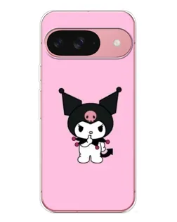 Чехол для Google Pixel 10 Pro с картинкой «Kuromi — розовая нежность»
