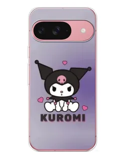 Чехол для Google Pixel 10 Pro с картинкой «Kuromi — фиолетовый арт»